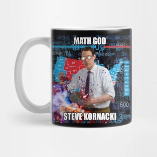 Math God Steve Kornacki Mug